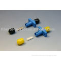 ST/UPC Simplex Plastic Fiber Optic Adapter